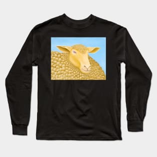 WOOLLY MUNDANE - 'The exciting one' - Oil On Canvas Long Sleeve T-Shirt